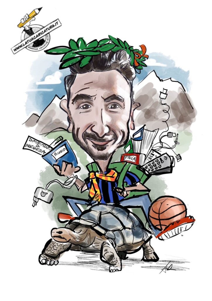 Caricatura di  laurea  - deine-karikatur.de