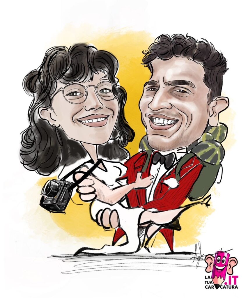 Caricature sposi online - deine-karikatur.de