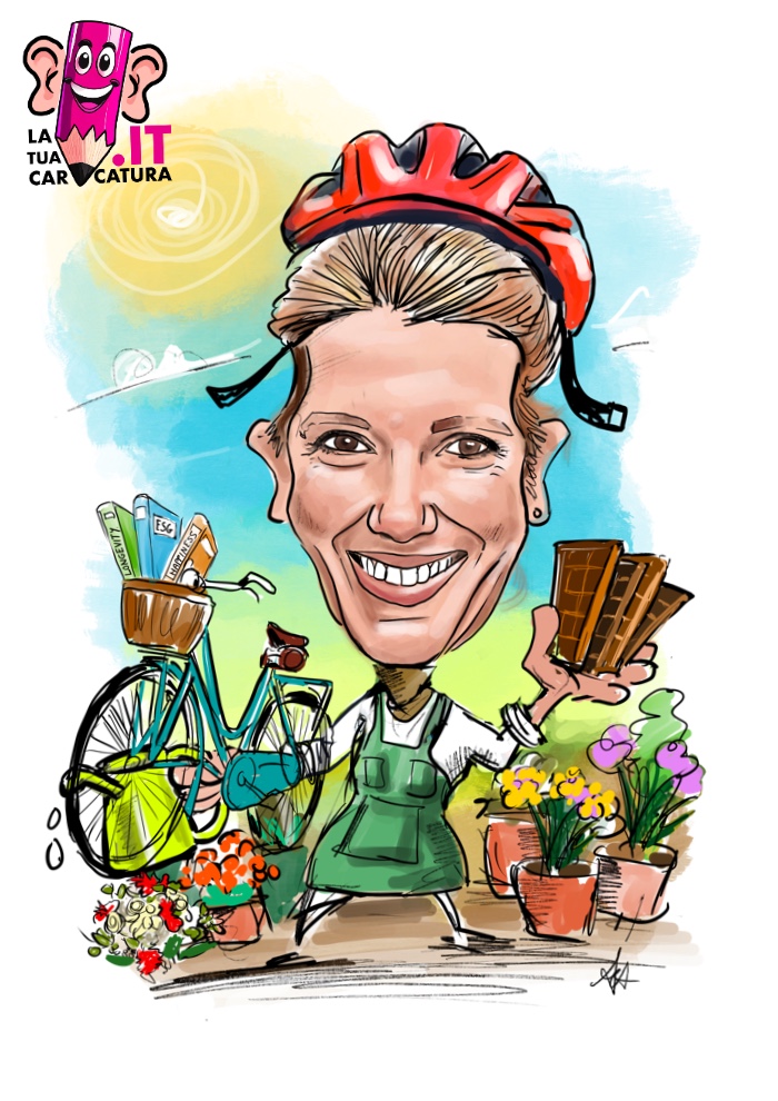 caricature online personalizzate disegnate a mano con consegna in 24h - deine-karikatur.de