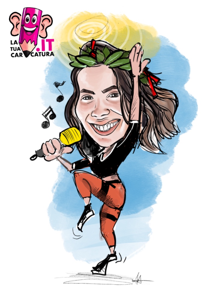 caricature online di laurea disegnate a mano con consegna in 24h - deine-karikatur.de